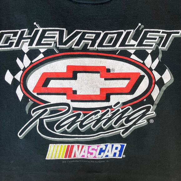 Vintage Nascar Chevrolet Racing T-shirt - Picture 9 of 10